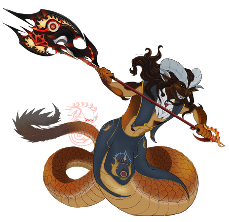 Lyxeri: Full Body Semi-Render