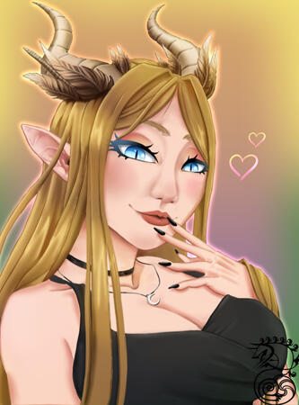 Example of Bust Portrait